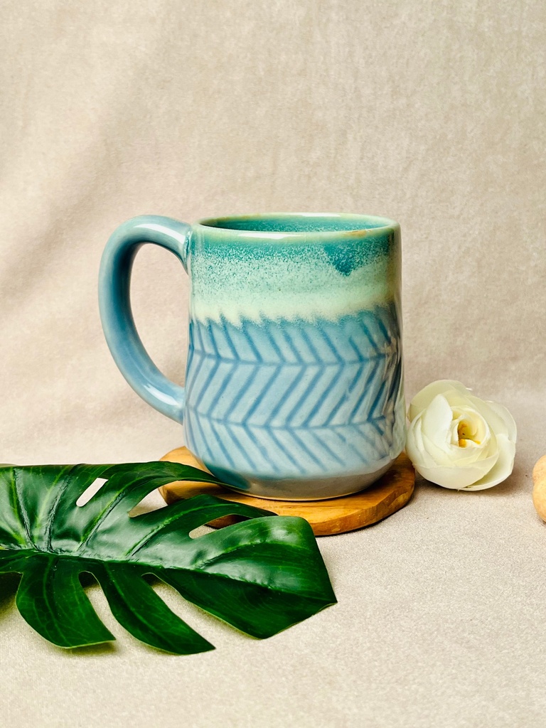[7529541632088] Snowflakes Mug