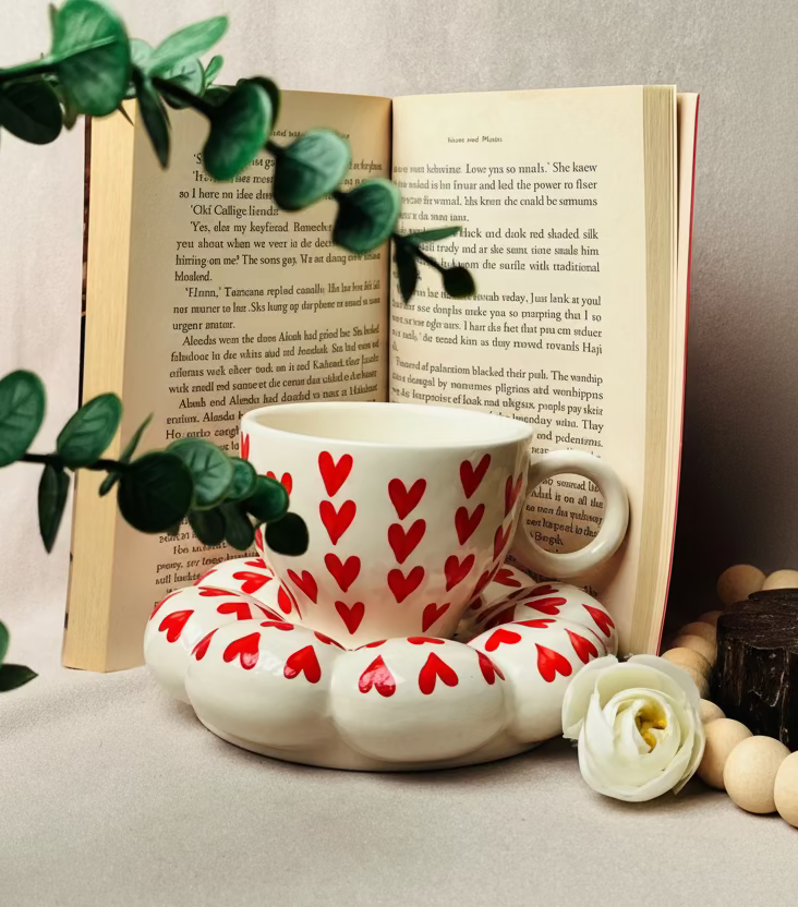 [7531825758296] Dil Se Bubble Cup & Saucer