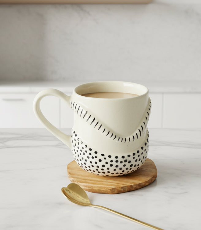 Dotted Cloud Mug