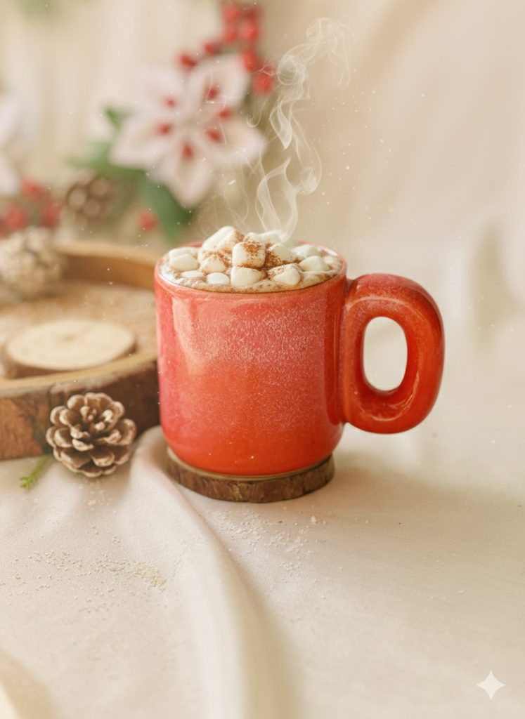 Whimsical Red Coffee Mug