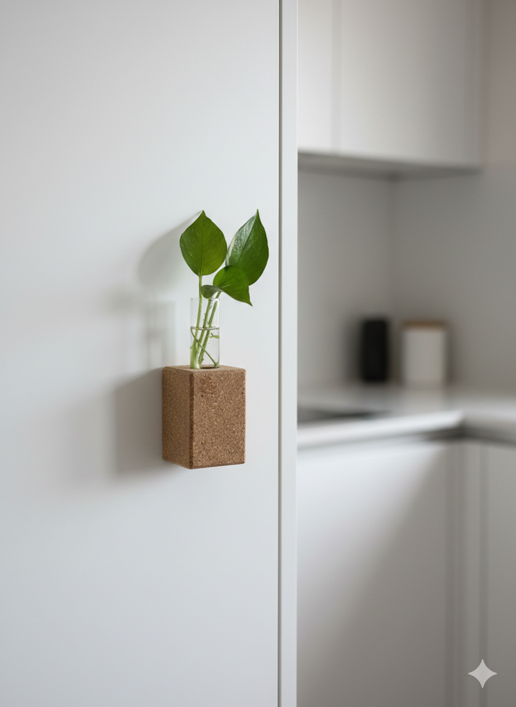 [8639607996504] Cork Magnetic Propagation Planter