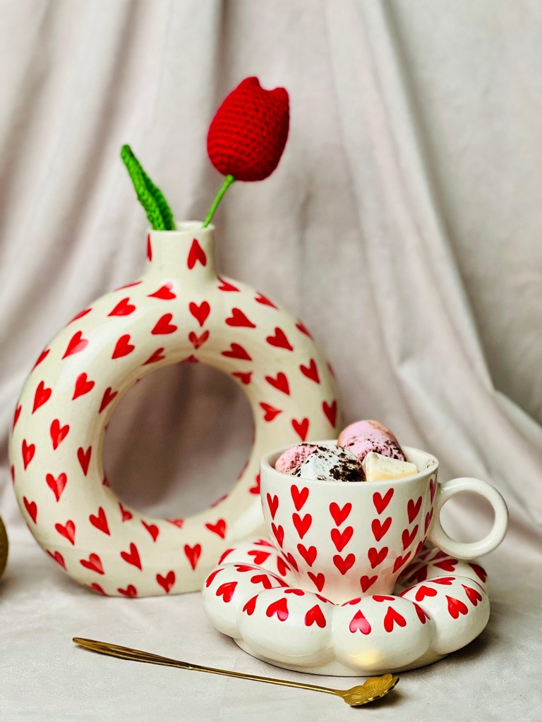 Dil Se Red Hearts Combo (Red)