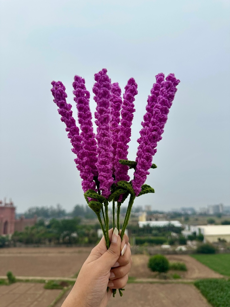 Crochet Lavender- Big Sticks (Lavender)