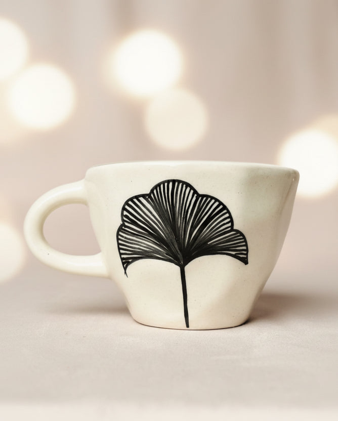 [7525955240024] Leafy Impression Mug
